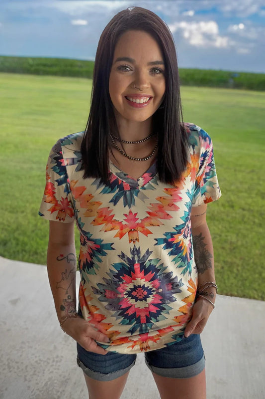 Southwest Burst Top By Sterling Kreek