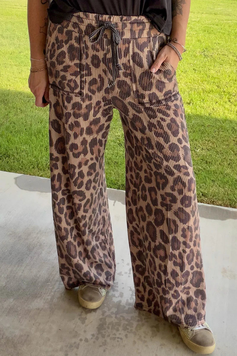 Spotted Wild Pants By Sterling Kreek