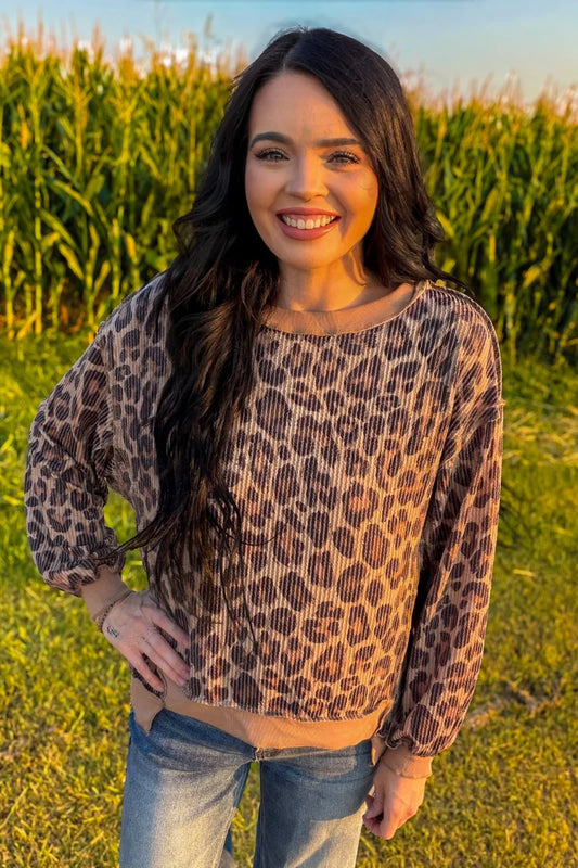 Spotted Wild Pullover By Sterling Kreek