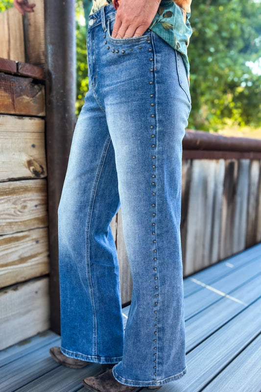 Studded SK Denim By Sterling Kreek