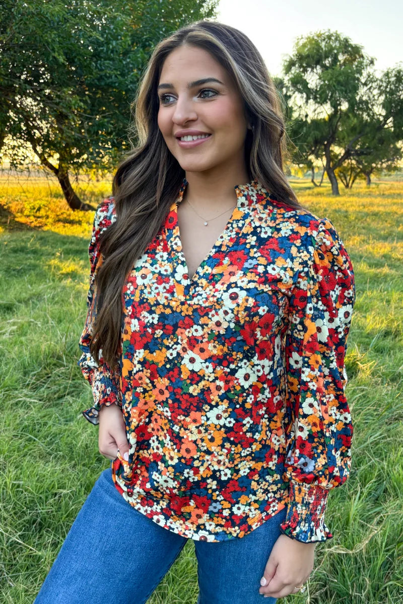 Sunset Garden Top By Sterling Kreek