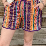 Sunset Mesa Long Shorts By Sterling Kreek