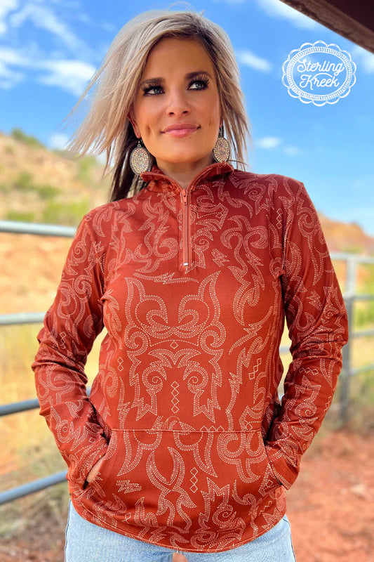 The Rustic Ranch Pullover By Sterling Kreek