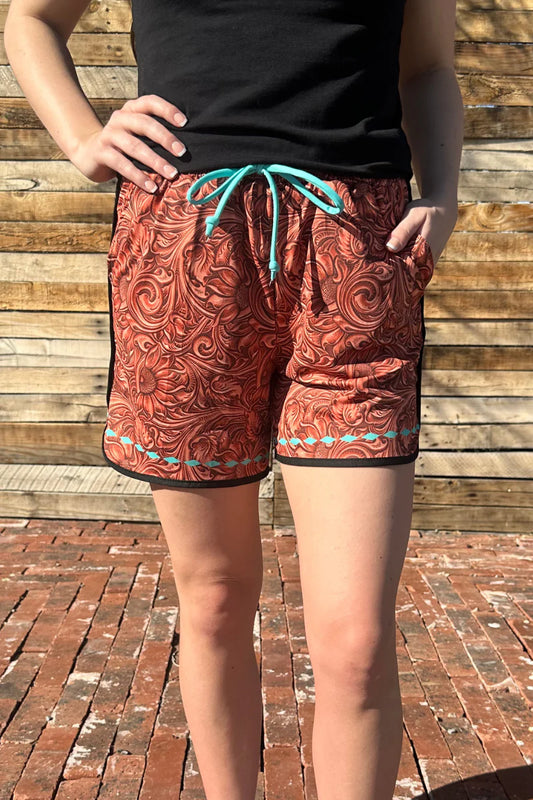 Tooled Beauty Shorts Long By Sterling Kreek