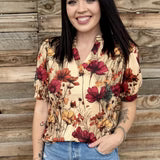 Vintage Wildflower Top By Sterling Kreek
