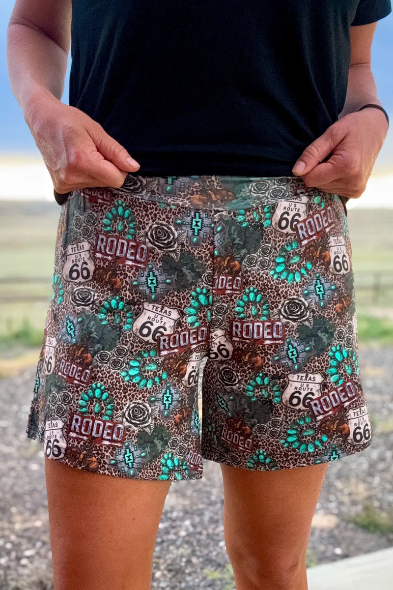 Wild Route Long Shorts By Sterling Kreek