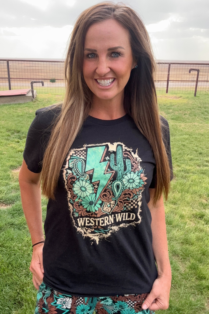 Western Wild Tee by Sterling Kreek