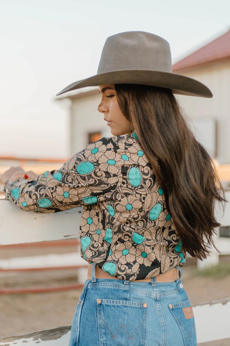 Tattoos On This Town Button Up By Sterling Kreek